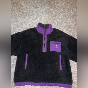 Ivory Ella purple and black size m hoodie